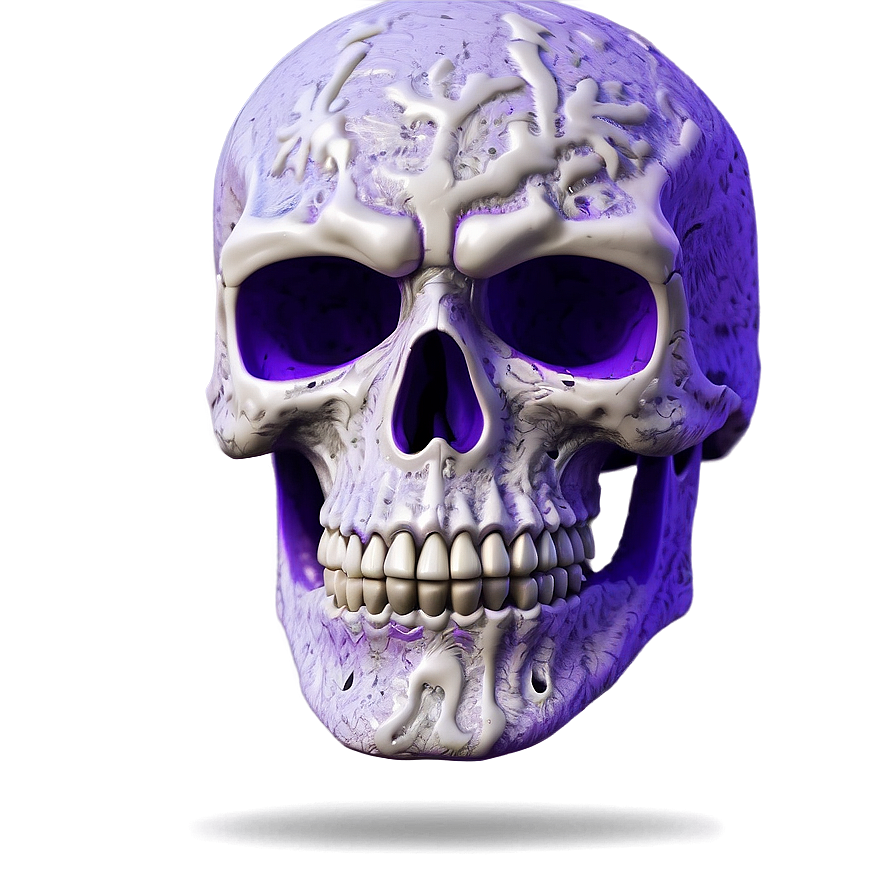 Purple Skull Trooper Unique Art Png 06202024