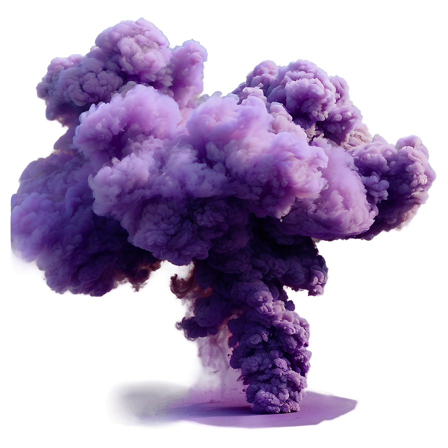 Purple Smoke Burst Png 91