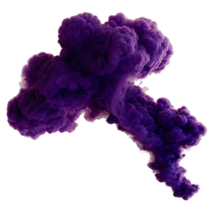 Purple Smoke Burst Png Fbs