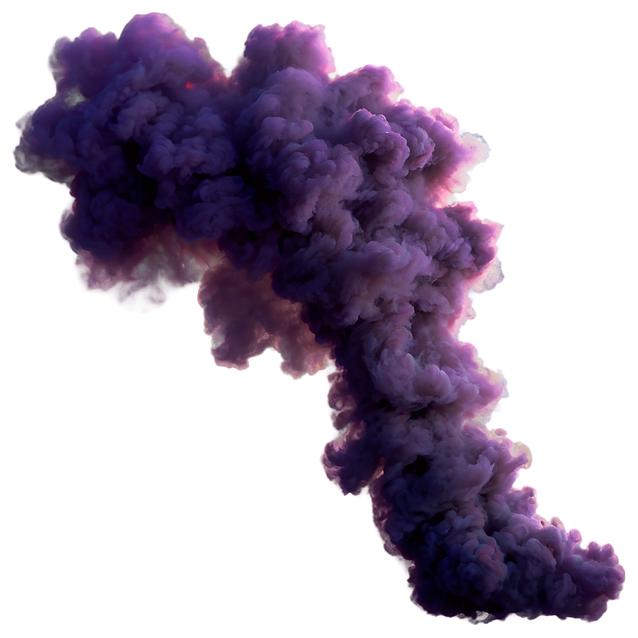 Purple Smoke Flare Png Pow