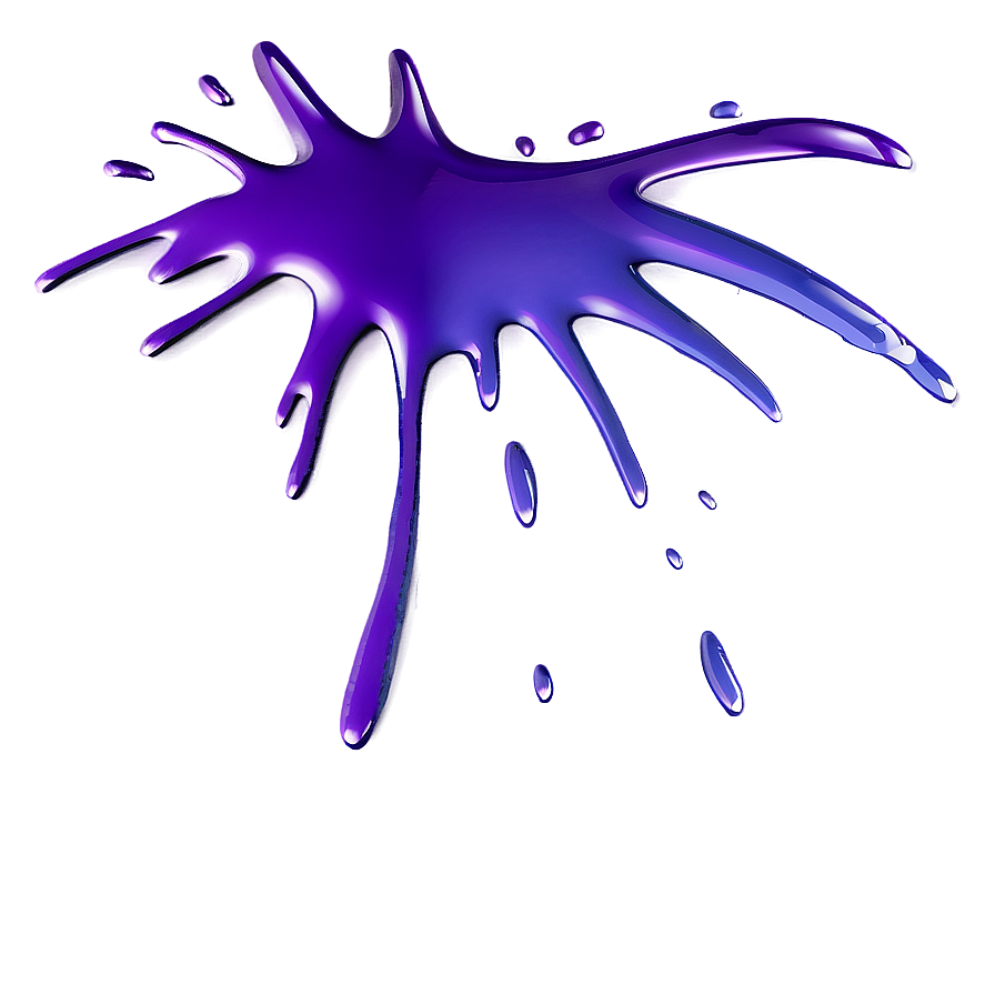 Purple Splat Png Dnj