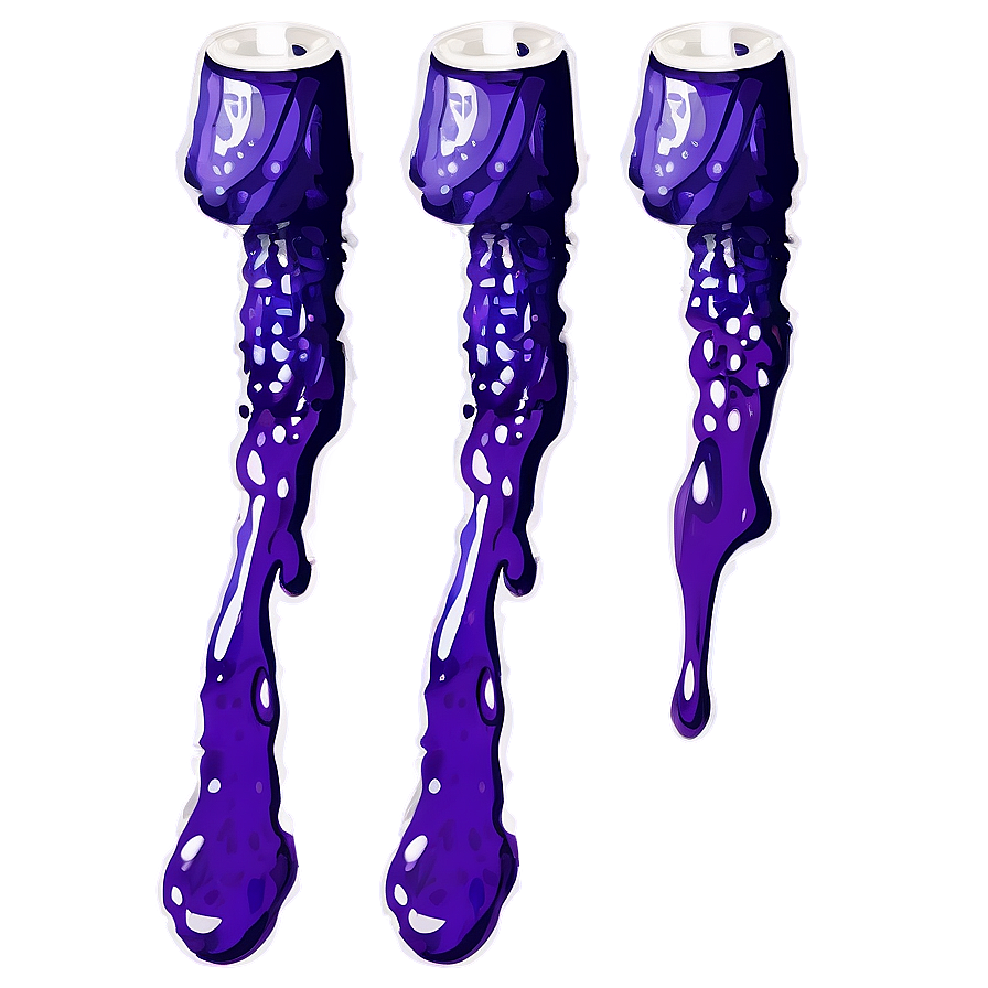 Purple Spray Paint Drip Png Vra52