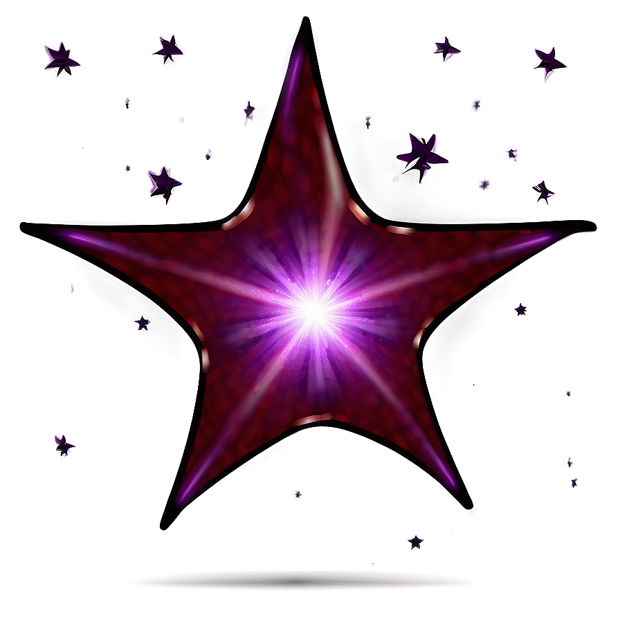 Purple Star Fantasy Png 69