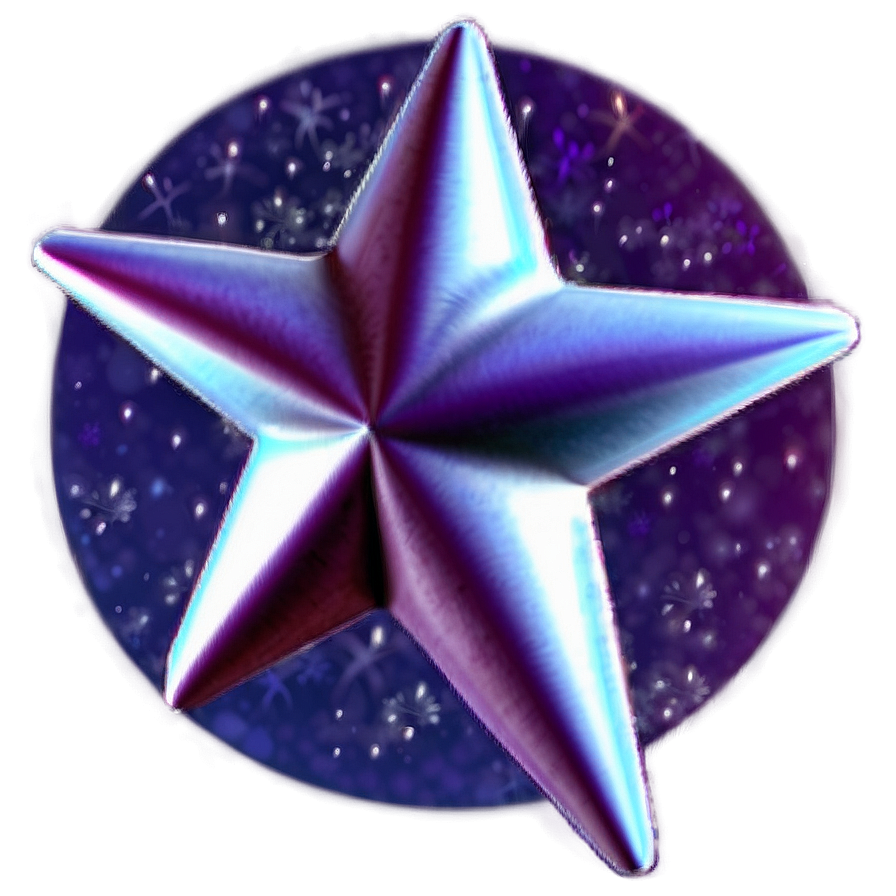 Purple Star Fantasy Png Rke