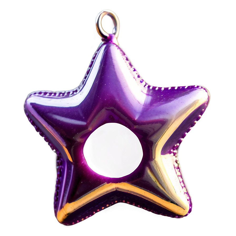 Purple Star Shine Png Lrb61