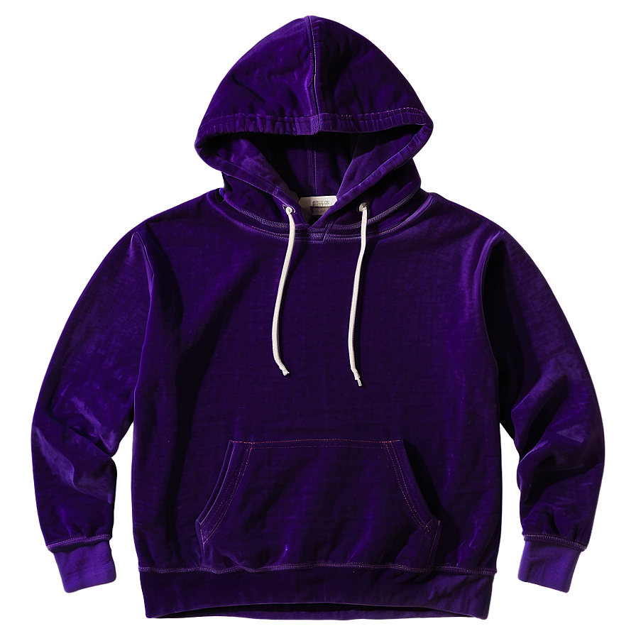 Purple Velvet Hoodie Image Png Vmm55