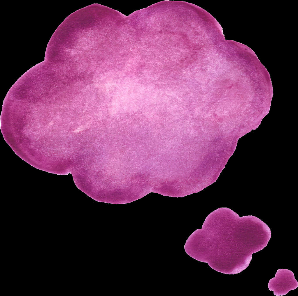 Purple Watercolor Bubble Clusters.jpg PNG with transparent background