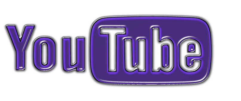 Purple You Tube Logo Design