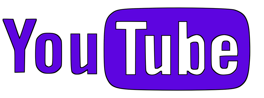 Purple You Tube Logo