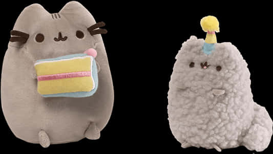 Pusheen And Stormy Plush, HD Png Download PNG with transparent background