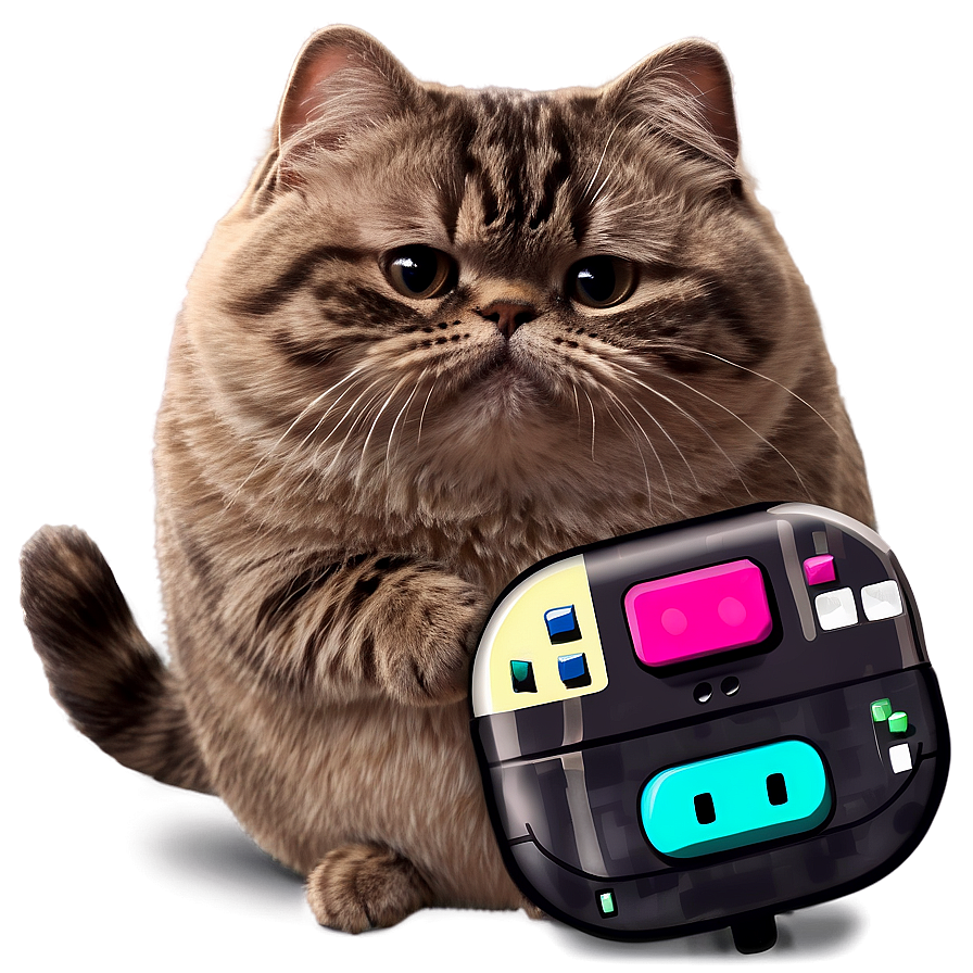 Pusheen Playing Video Games Png 31