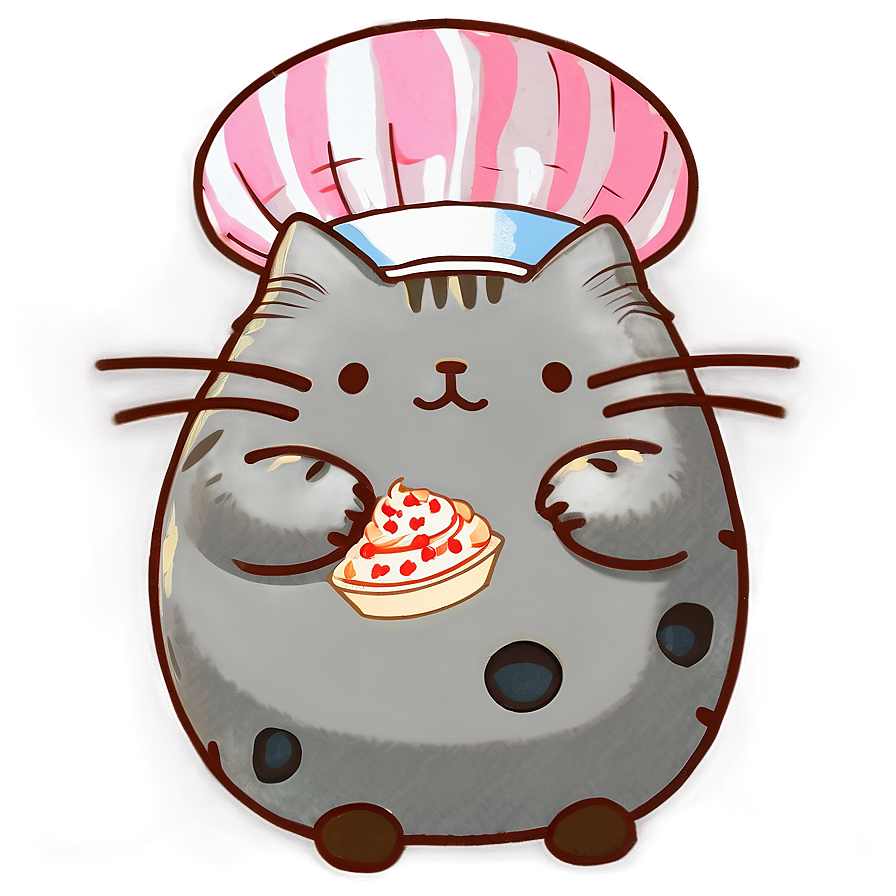 Pusheen The Baker Png 06112024