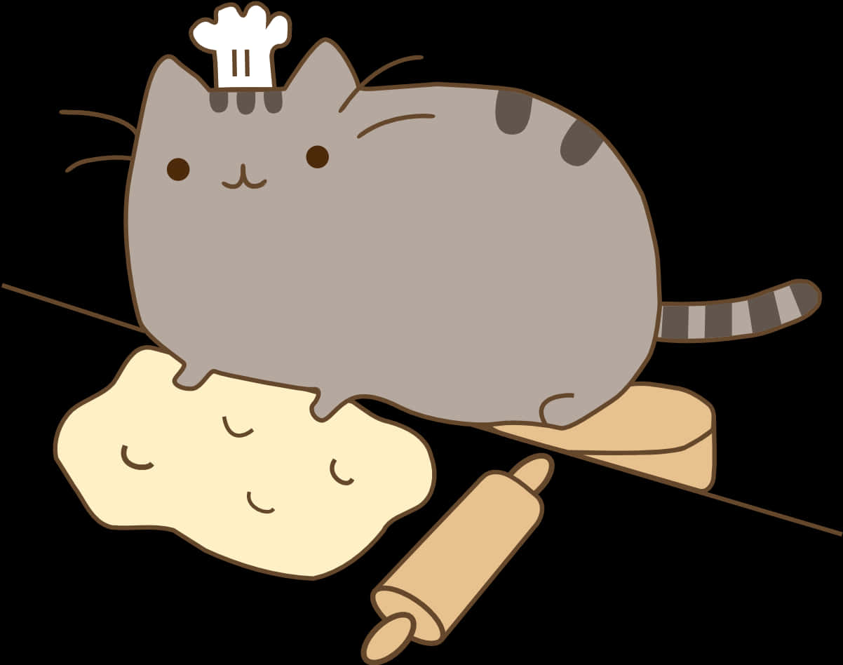 Pusheen The Cat Background Images Pictures Becuo - Pusheen Gif, HD Png Download PNG with transparent background