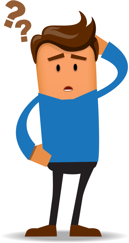 Service Industry Confused Sales Inventory Education - Transparent Confused Png, Png Download PNG with transparent background