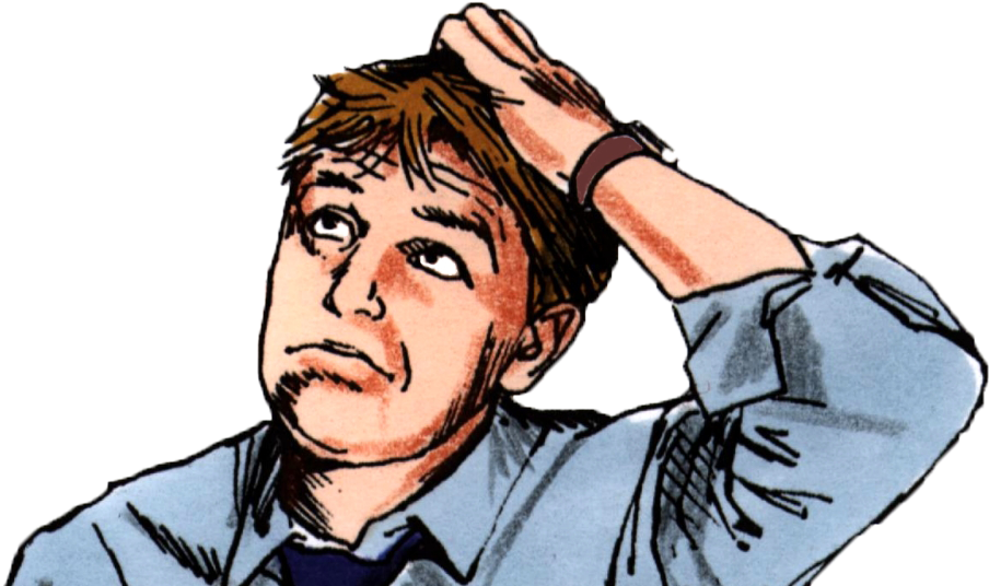 Confused Man, HD Png Download PNG with transparent background
