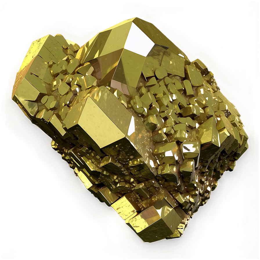 Pyrite Crystal Png Mor