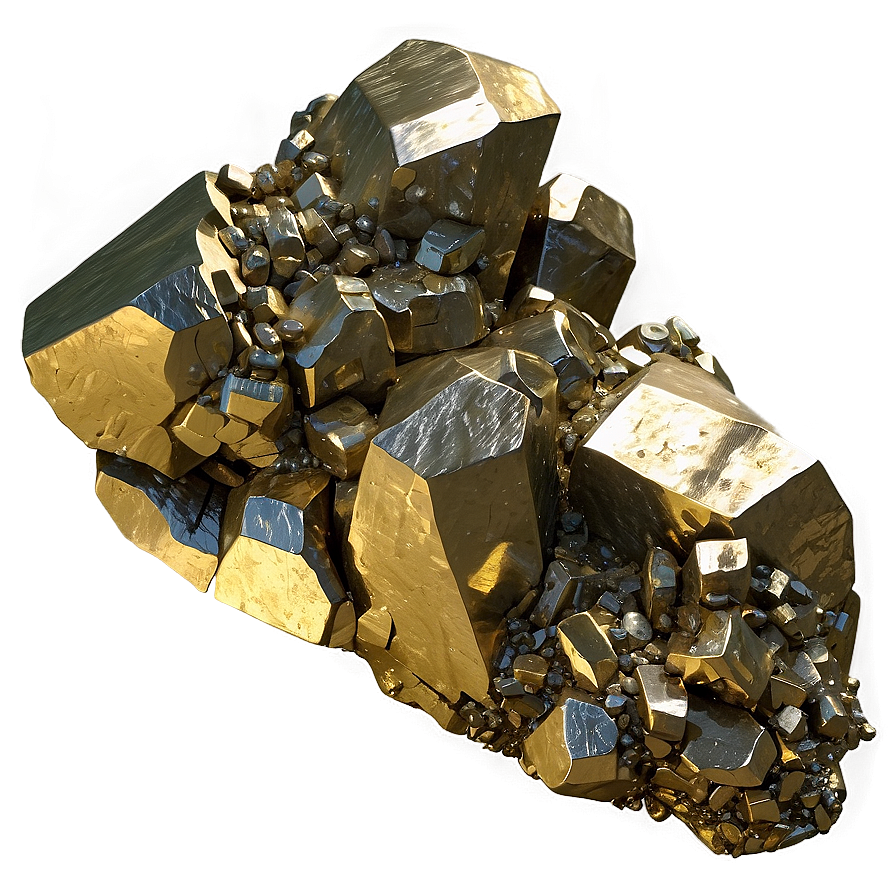 Pyrite Rocks Png 05242024