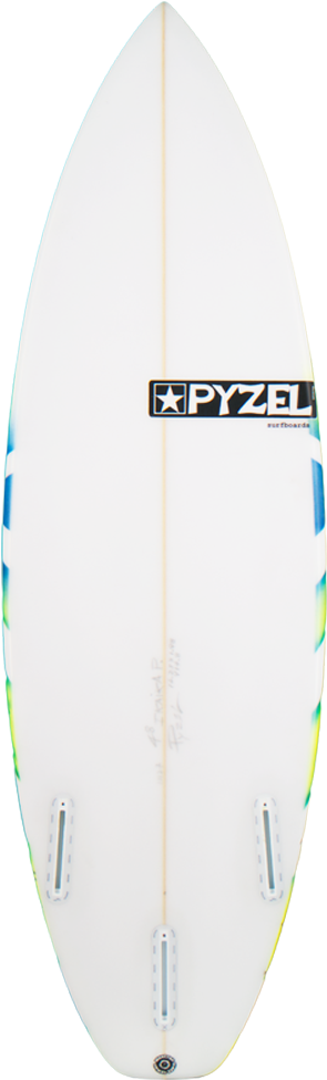 Pyzel Surfboard Vertical View