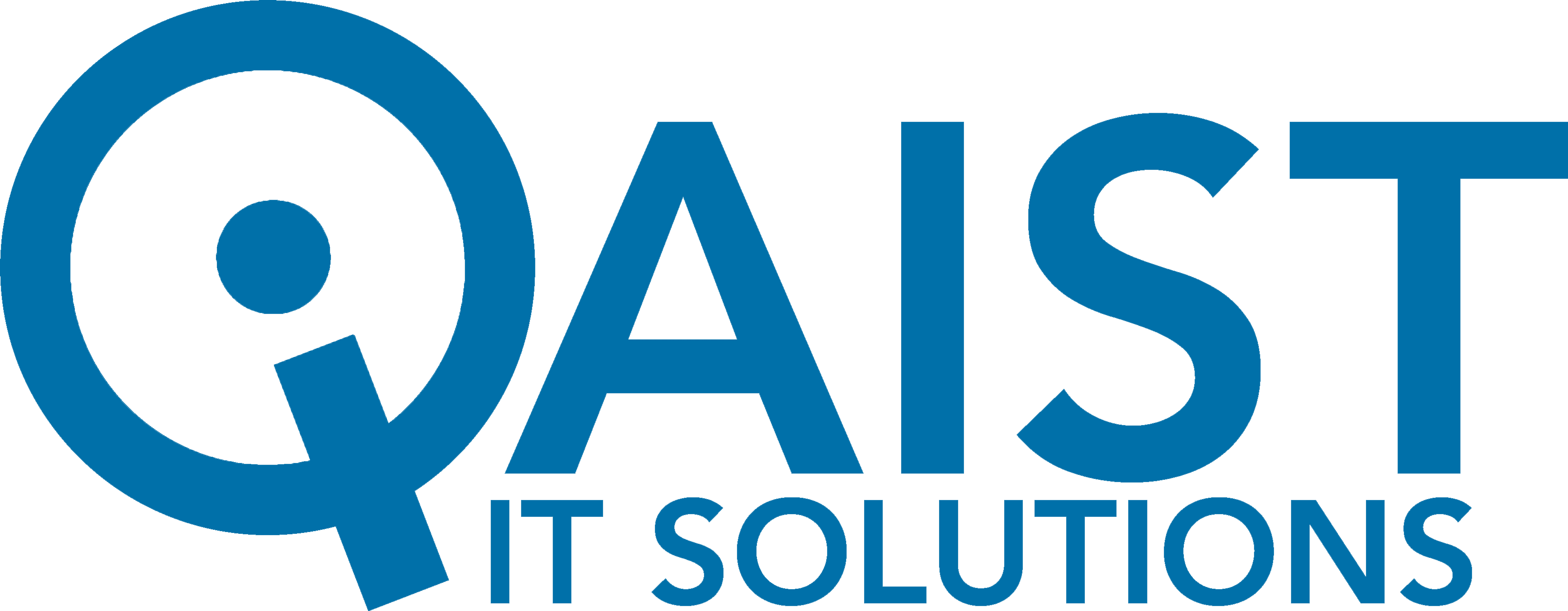 Q A I S T I T Solutions Logo PNG with transparent background