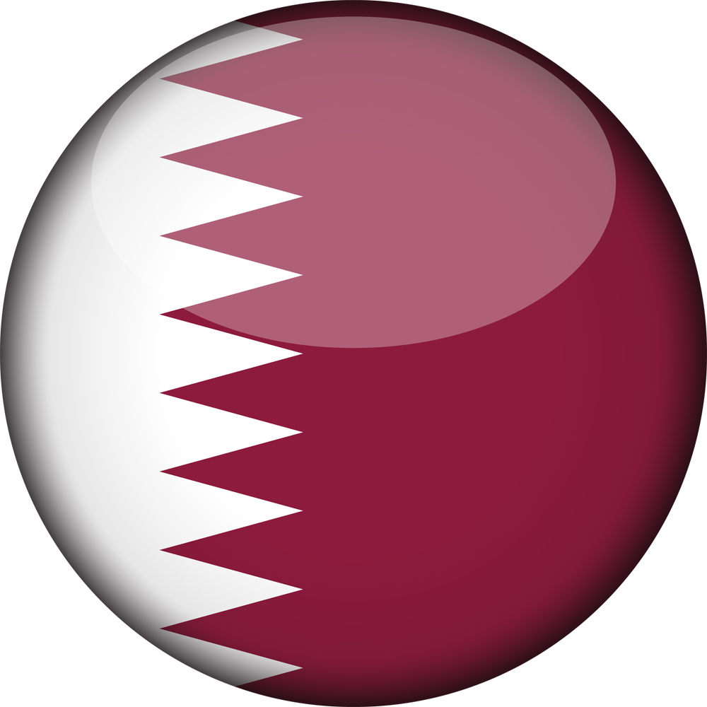 Qatar Flag Circle Transparent, HD Png Download PNG with transparent background