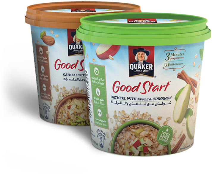 Quaker Good Start Oatmeal, HD Png Download PNG with transparent background