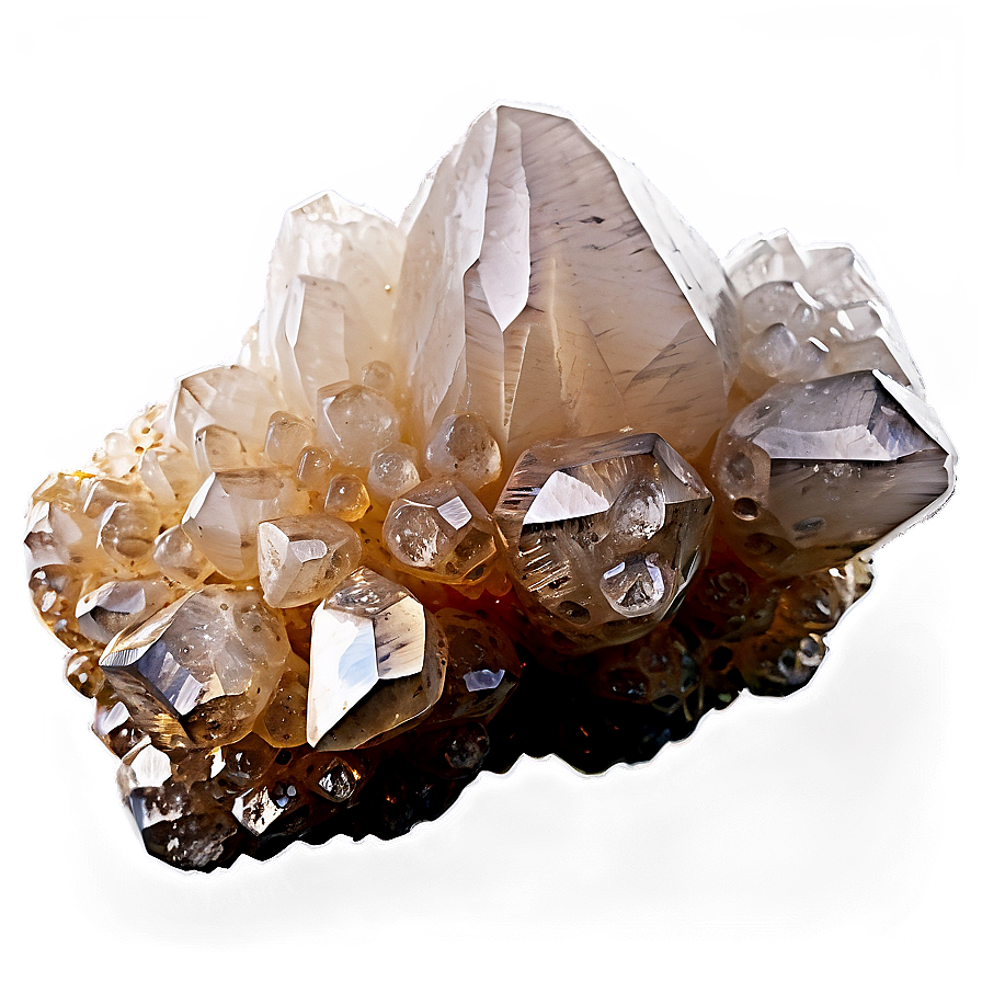 Quartz Crystal Cluster PNG 06132024 PNG with transparent background