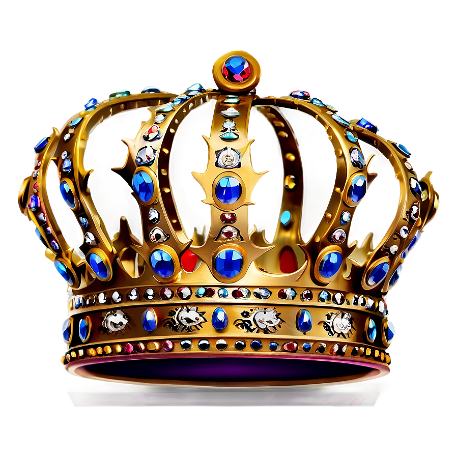 Queen And King Crown Png Wrh85