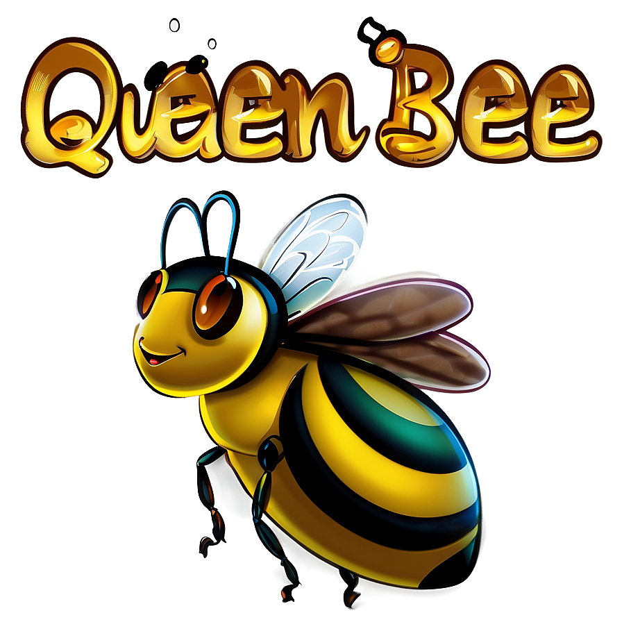 Queen Bee Cartoon PNG 84 PNG with transparent background