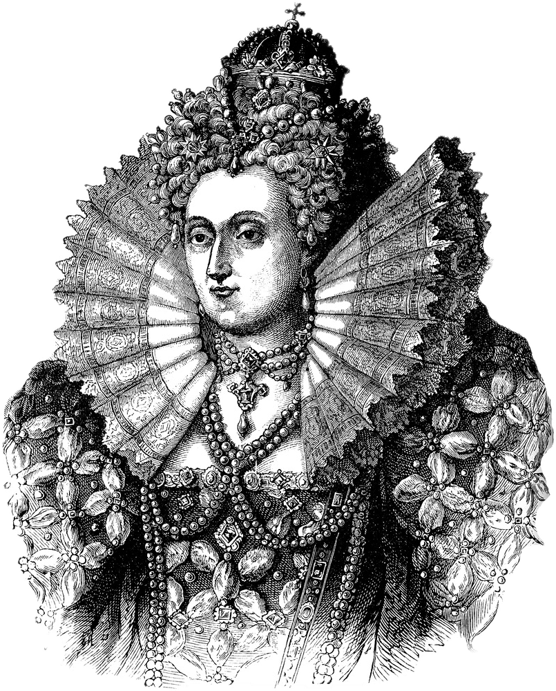 Queen Elisabeth I England - Queen Elizabeth 1 Png, Transparent Png PNG with transparent background
