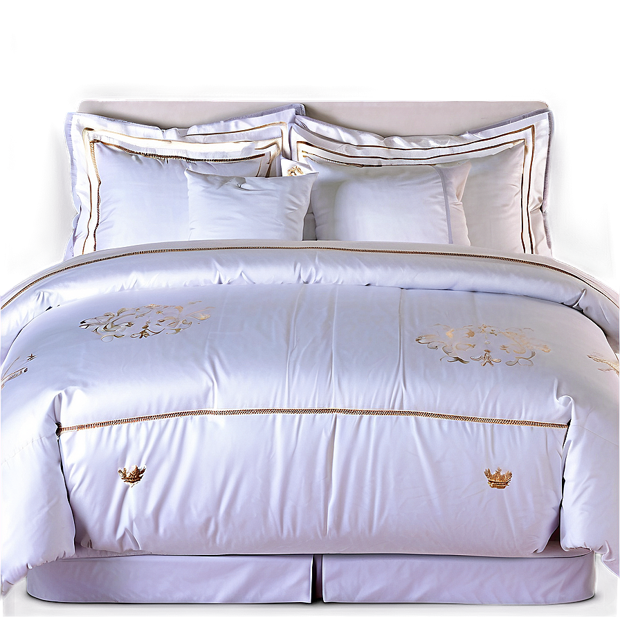 Queen Size Elegant Bedding PNG 42 PNG with transparent background