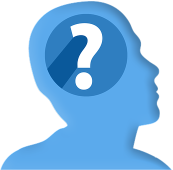 Question In Head Silhouette Icon