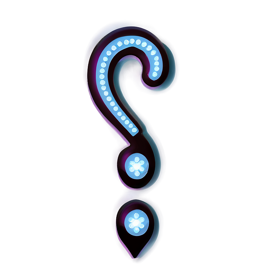 question mark b PNG with transparent background