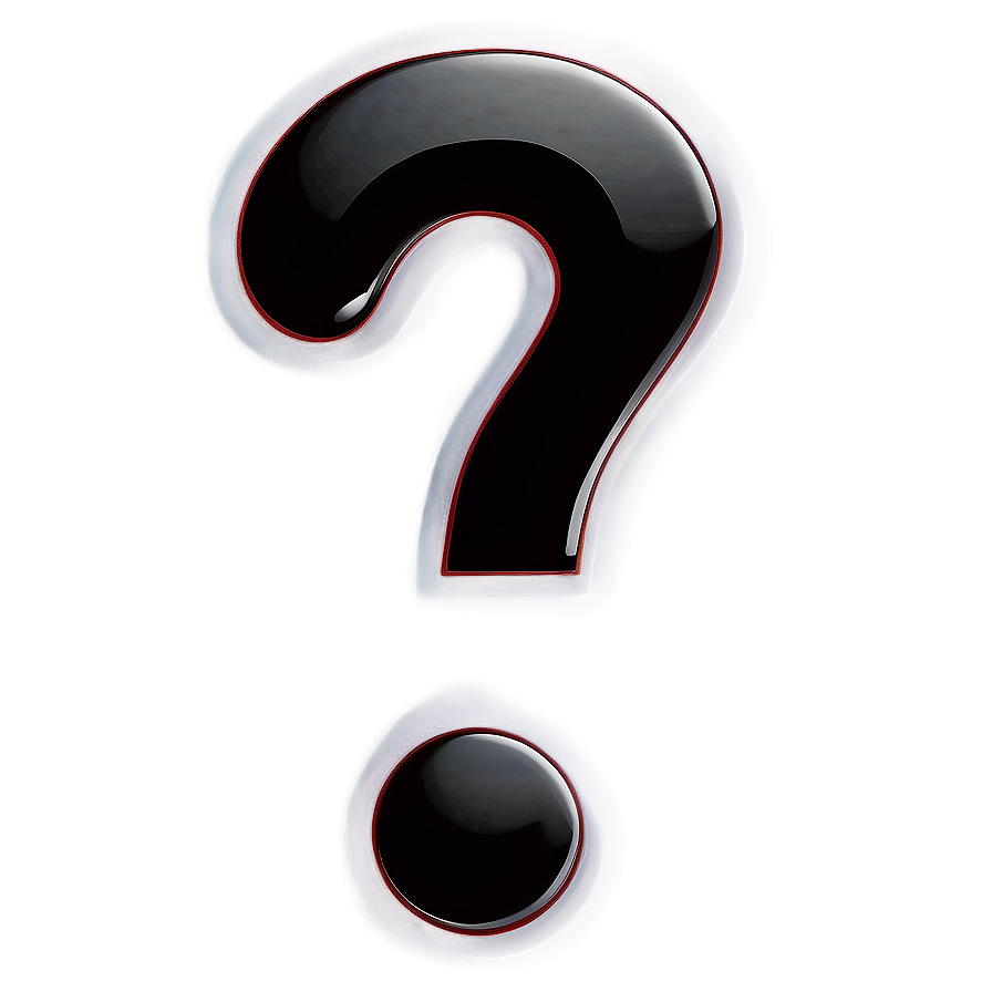question mark c PNG with transparent background