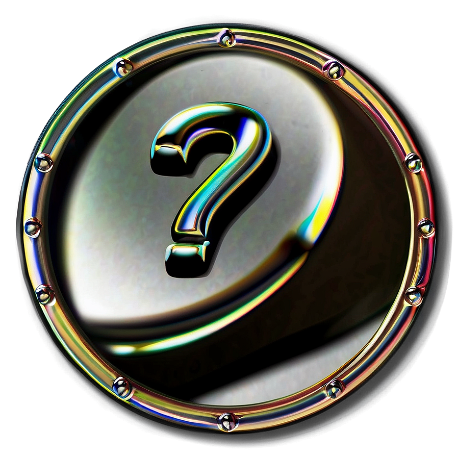 Question Mark in Circle PNG 04292024 PNG with transparent background