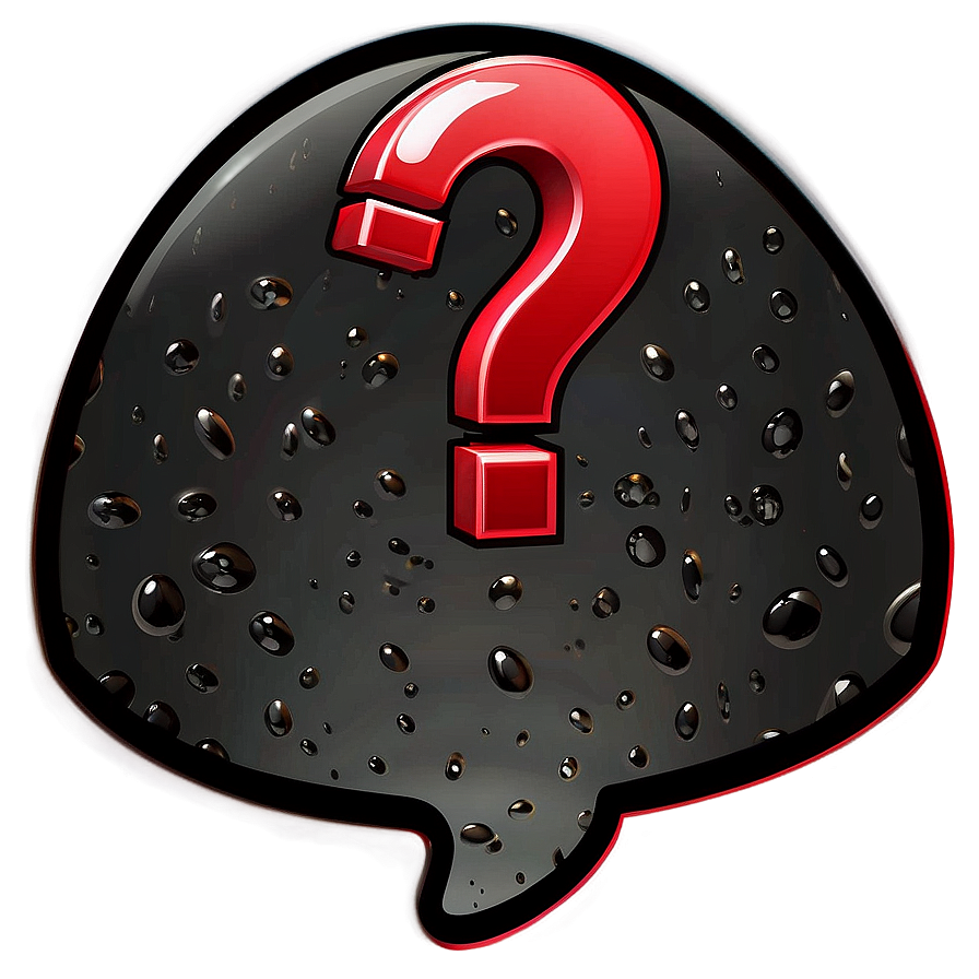 Question Mark in Speech Bubble PNG 04292024 PNG with transparent background