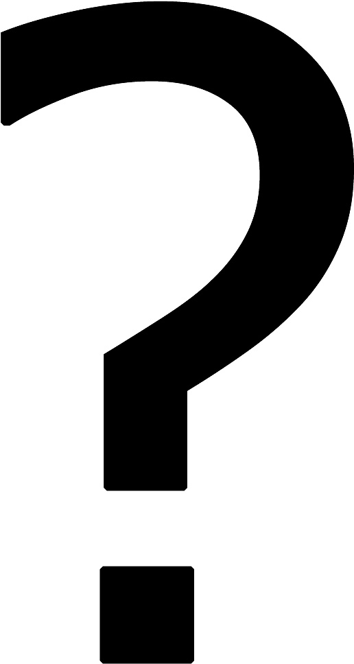 Black Question Mark No Background, HD Png Download PNG with transparent background