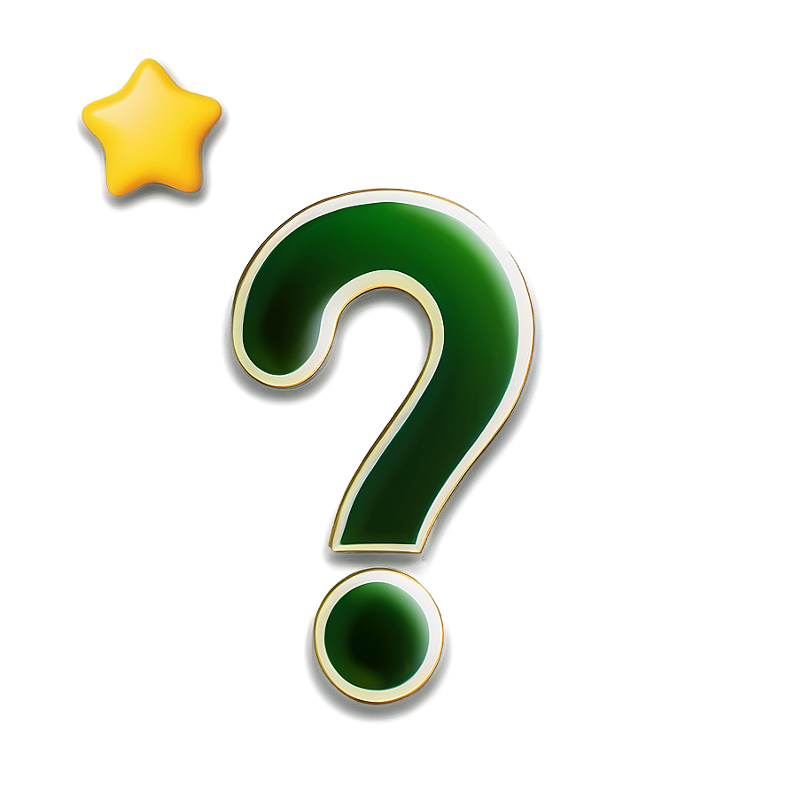 Question Mark Transparent Emoji Png 45