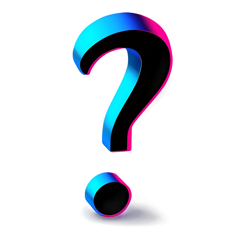 Question Mark Transparent Outline Png 05262024