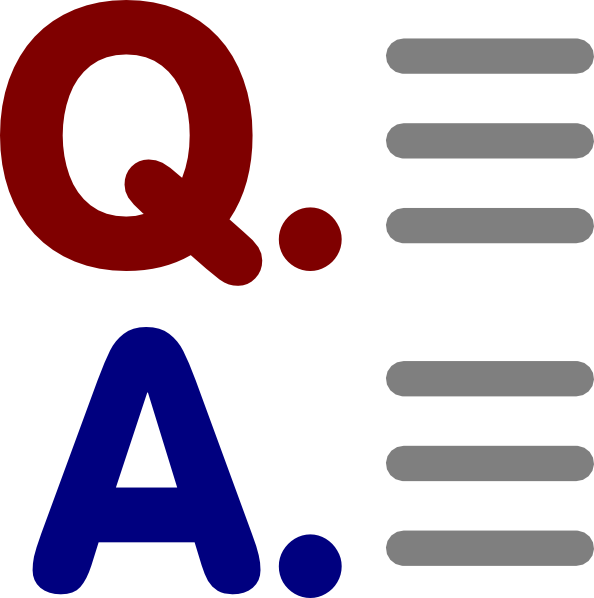 Clip Art Question Answer Panda Free - Questions And Answers Clipart, HD Png Download PNG with transparent background