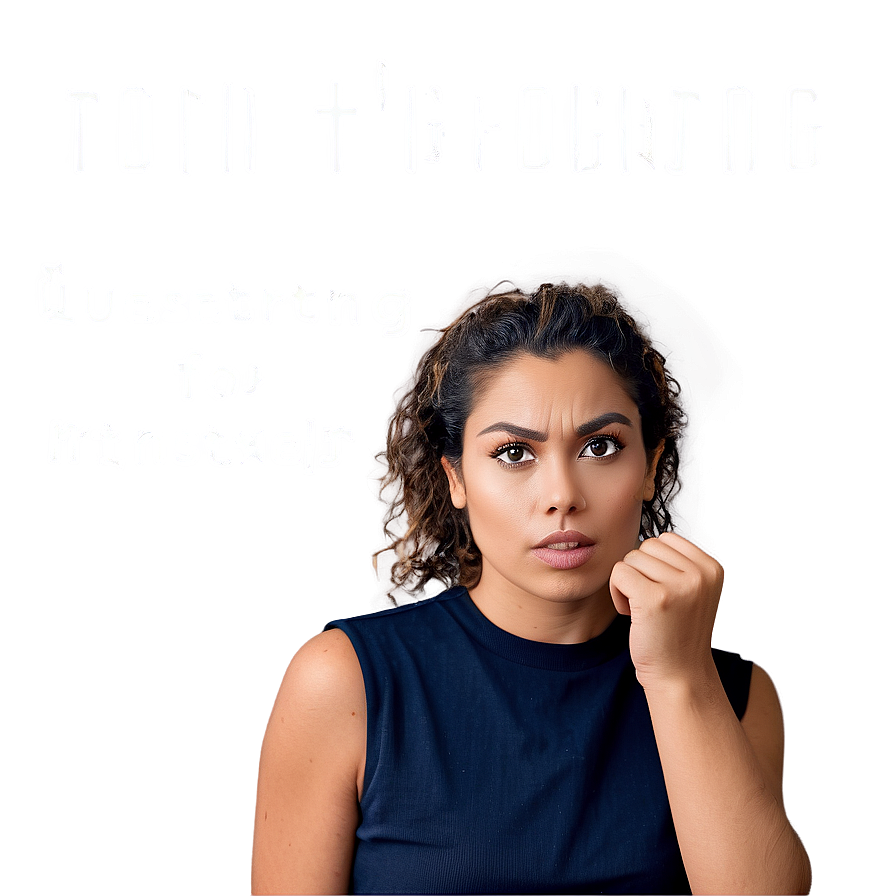 Questioning Mindset PNG lxi PNG with transparent background