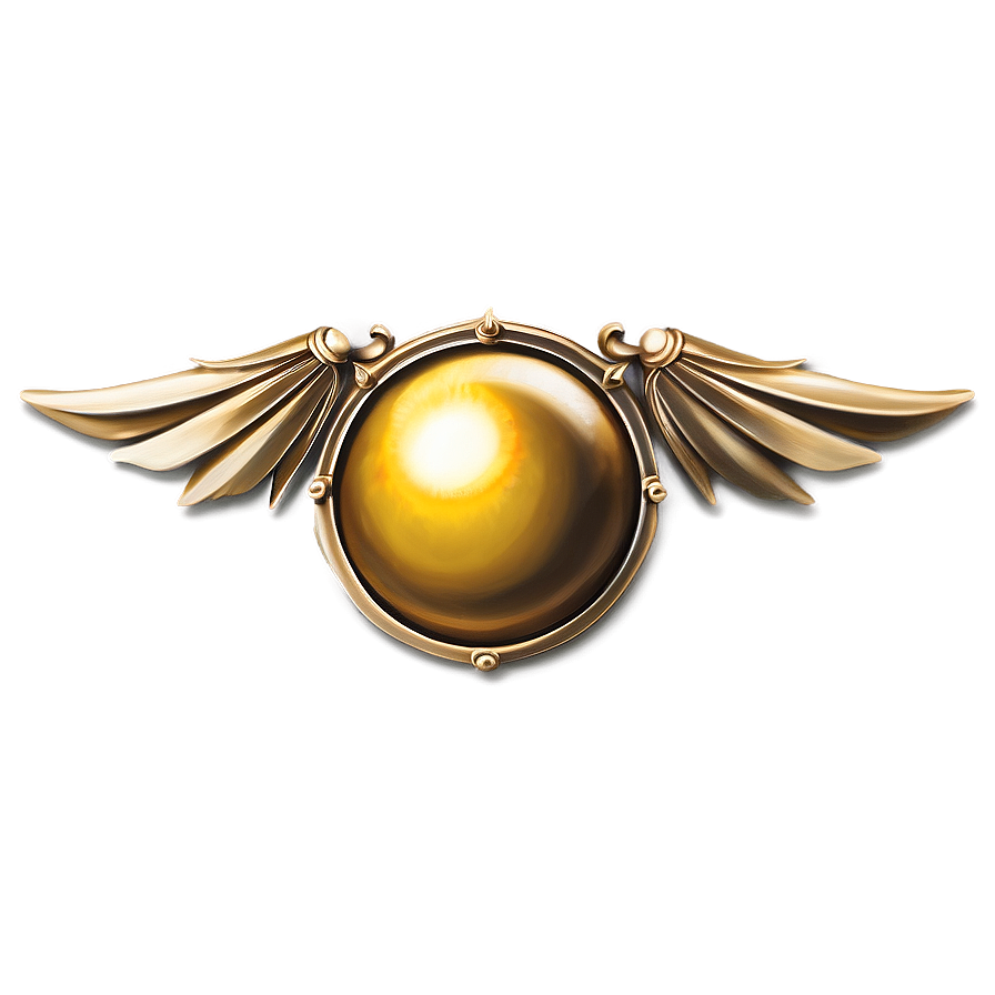Quidditch Golden Snitch PNG 05032024 PNG with transparent background