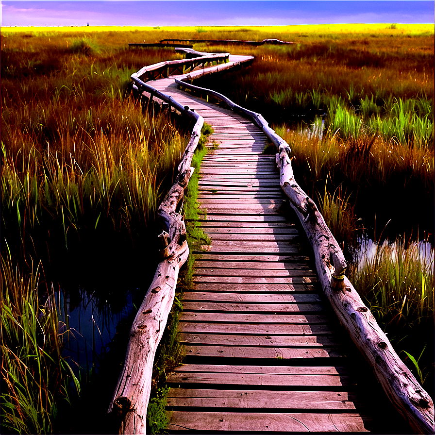 Quiet Marsh Walkway PNG 19 PNG with transparent background