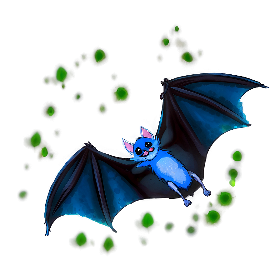 Quiet Night Bat Flying Png 87