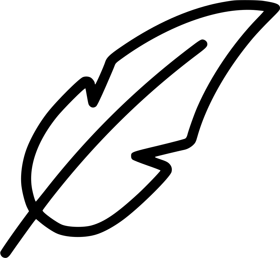 Feather Poem Muse Poetry Tool - Poetry Icon Png, Transparent Png PNG with transparent background