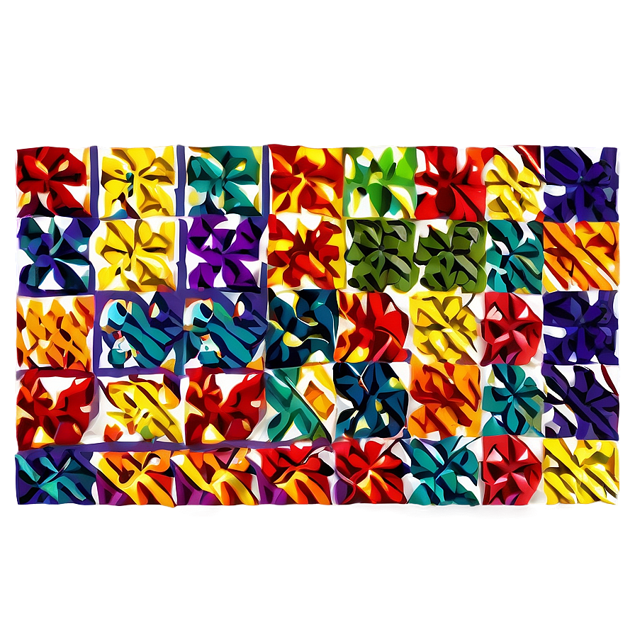 Quilt Pattern Design Png Qft