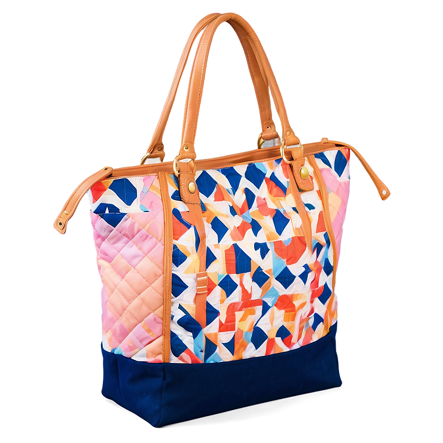 Quilted Tote Bag Png Xcj