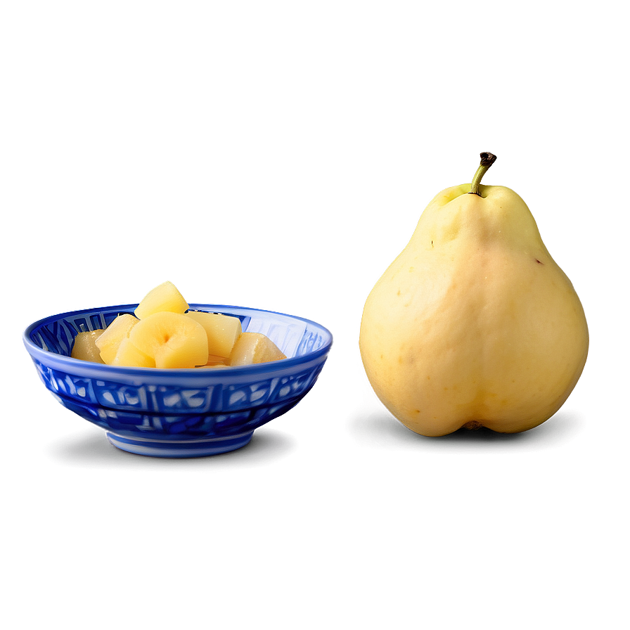 Quince Cooking Ingredients Png Jvx96