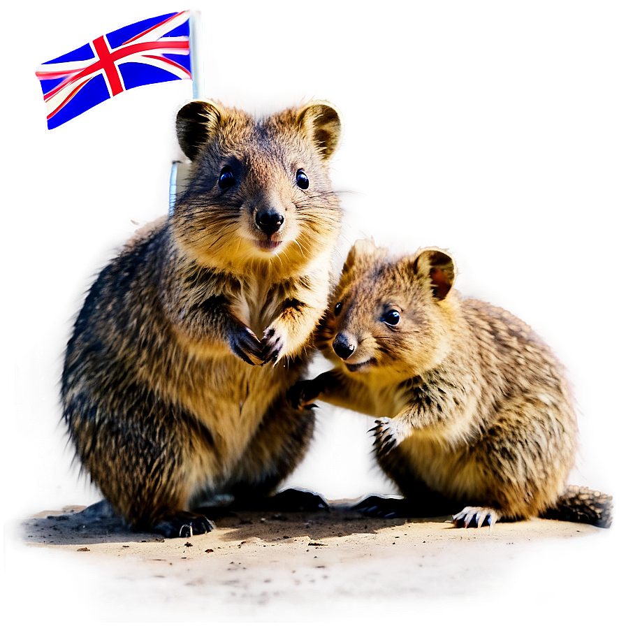 Quokka Family Moment Png Cgl50