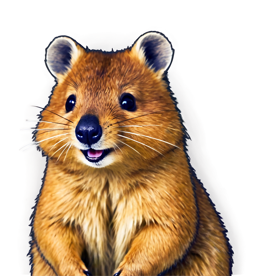 Quokka With A Smile Png Biv87