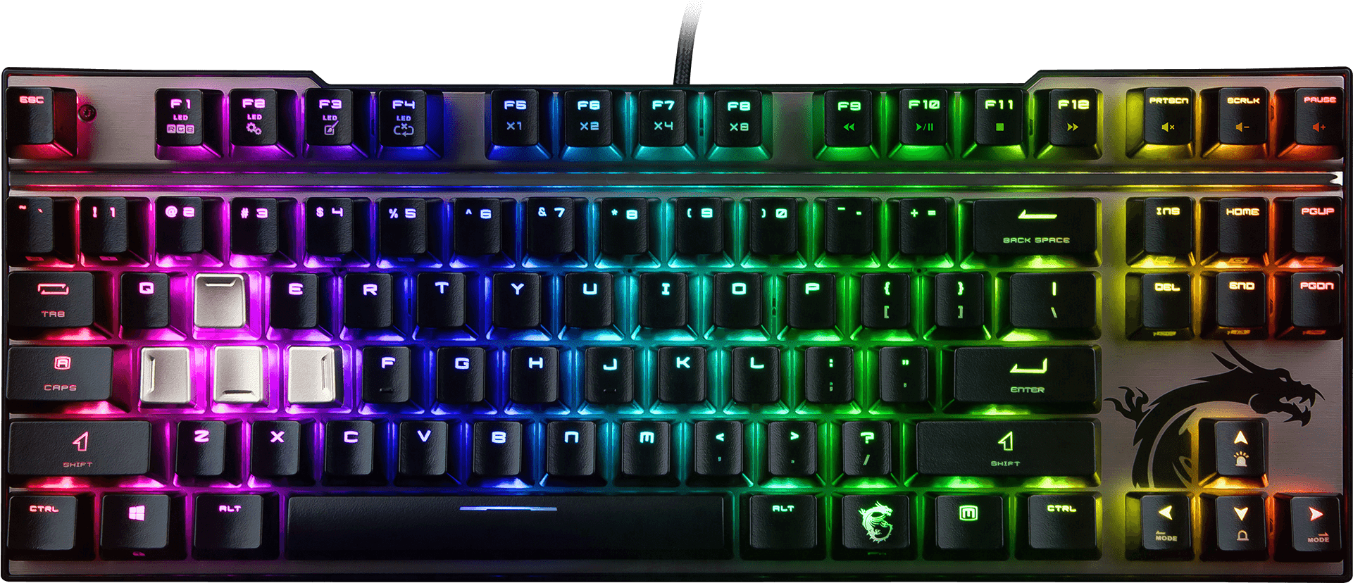 Gk80 - Vigor Gk70 Gaming Keyboard, HD Png Download PNG with transparent background